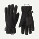 PATAGONIA® Fleece Gloves Black Solid