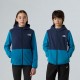 THE NORTH FACE Pile Glacier con cerniera integrale da ragazzi Dusk Blue-Summit Navy  TNF Mid Grey Heather