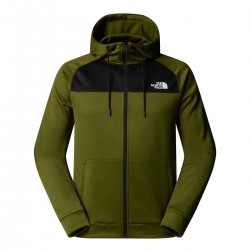 THE NORTH FACE PILE ZIP INTERA CON CAPPUCCIO REAXION WOODLAND GREEN/BLACLK