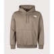 THE NORTH FACE FELPA CON CAPPUCCIO UOMO SIMPLE DOME REGULAR MOCHA BROWN