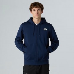 THE NORTH FACE Felpa con cappuccio e cerniera integrale Simple Dome da uomo SUMMIT NAVY