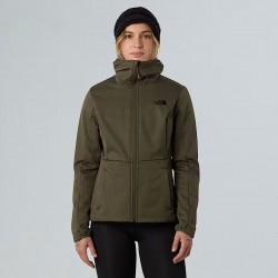 THE NORTH FACE Giacca softshell Quest Highloft da donna New Taupe Green Dark Heather