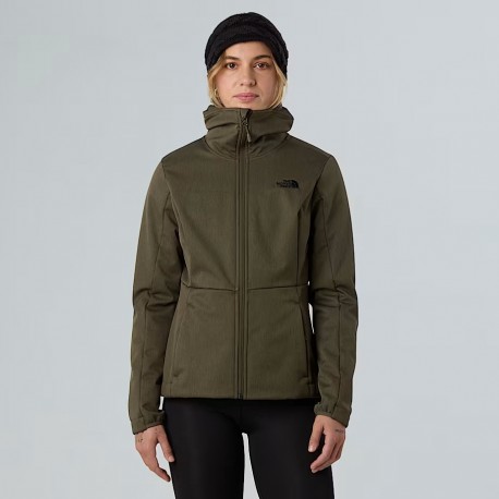 THE NORTH FACE Giacca softshell Quest Highloft da donna New Taupe Green Dark Heather