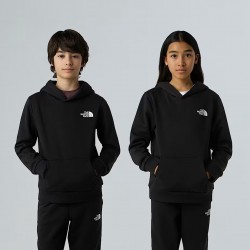 THE NORTH FACE Felpa con cappuccio Simple Dome da ragazzi TNF Black