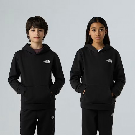THE NORTH FACE Felpa con cappuccio Simple Dome da ragazzi TNF Black