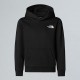THE NORTH FACE Felpa con cappuccio Simple Dome da ragazzi TNF Black
