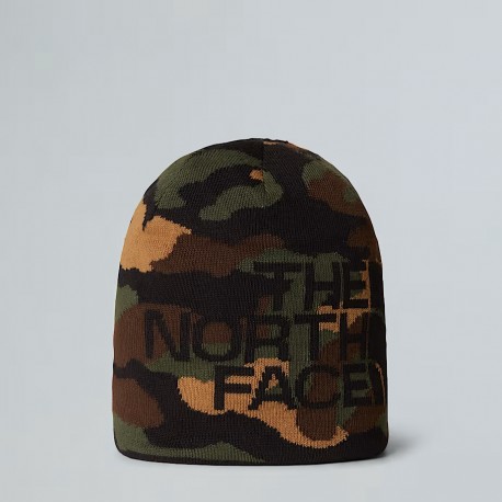 THE NORTH FACE Berretto doubleface Highline TNF Black TNF Camo Print-TNF Black