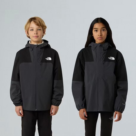 THE NORTH FACE Giacca guscio Hike Packable da ragazzi TNF Black-Asphalt Grey