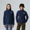 THE NORTH FACE Pile Glacier con cerniera a 1/4 da ragazzi Summit Navy