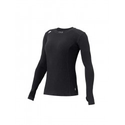 OXYBURN Maglia termica donna lana merino MADDY BLACK