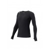 OXYBURN Maglia termica donna lana merino MADDY BLACK