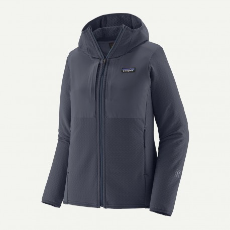 PATAGONIA Women's R2® CrossStrata Hoody SMOLDER BLUE