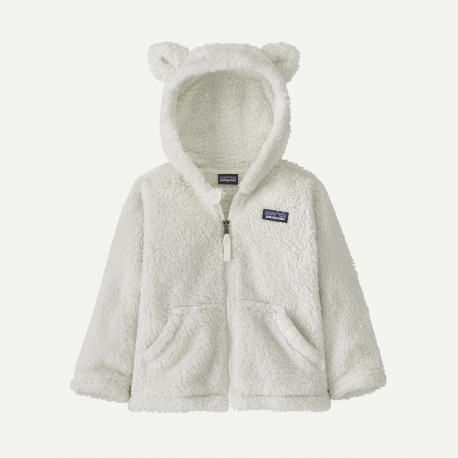 Patagonia Baby Furry Friends Hoody BIRCH WHITE