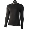 MICO Maglia girocollo manica lunga woman - WARM CONTROL MERINO NERO