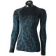 MICO Maglia girocollo manica lunga WOMAN - SUPERTHERMO DUALTECH MERINO SKINTECH VERDE