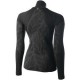 MICO Maglia girocollo manica lunga WOMAN - SUPERTHERMO DUALTECH MERINO SKINTECH BLACK