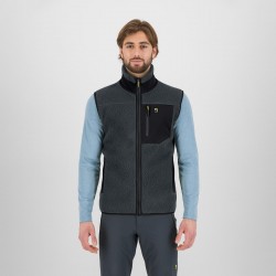 KARPOS MOIAZZA RETRO FLEECE VEST WOODL.GRAY/BLACK