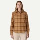 PATAGONIA Women's Fjord Flannel Shirt River Plaid: Barnacle Blue