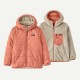 PATAGONIA Kids' Reversible Ready Freddy Hoody MOMENT PINK