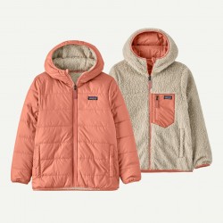 PATAGONIA Kids' Reversible Ready Freddy Hoody MOMENT PINK