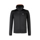 MONTURA PULSE HOODED MAGLIA ANTRACITE/ORANGE
