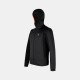 MONTURA PULSE HOODED MAGLIA ANTRACITE/ORANGE