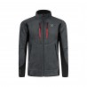 MONTURA NORDIC FLEECE JACKET ANTRACITE/ORANGE