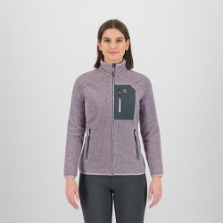 KARPOS ROCCHETTA EVO W FLEECE LAVENDER/WOODL.GRAY