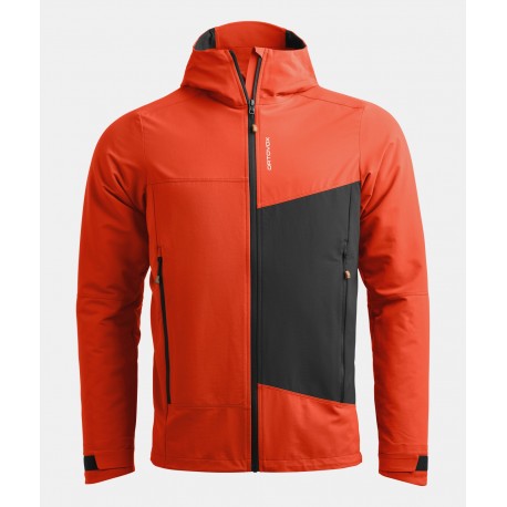 OROTOVOX SECEDA SOFTSHELL JACKET M BLACK RAVEN