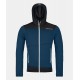 ORTOVOX FLEECE LIGHT HOODY DEEP OCEAN