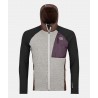 ORTOVOX FLEECE GP CLASSIC KNIT HOODY DARK CHESTNUT