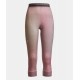 OROTOVOX 185 ROCK'N'WOOL PRINT SP Pantaloni 3/4 AOP DAWN ROSE