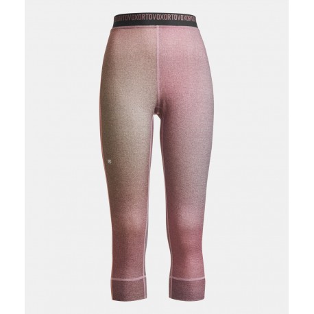 OROTOVOX 185 ROCK'N'WOOL PRINT SP Pantaloni 3/4 AOP DAWN ROSE