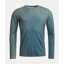 OROTOVOX 185 ROCK'N'WOOL PRINT LS aop green sage