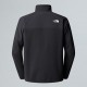 THE NORTH FACE Pile pesante con mezza cerniera Glacier da uomo Asphalt Grey-Asphalt Grey-TNF Black