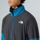 THE NORTH FACE Pile pesante con mezza cerniera Glacier da uomo Dusk Blue-Asphalt Grey