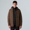 THE NORTH FACE Giacca 3 in 1 North Table Down Triclimate da uomo Smokey Brown-TNF Black