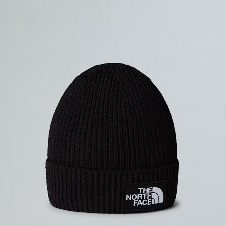 THE NORTH FACE Berretto con risvolto TNF Logo Box da bambini TNF BLACK