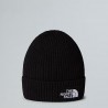 THE NORTH FACE Berretto con risvolto TNF Logo Box da bambini TNF BLACK
