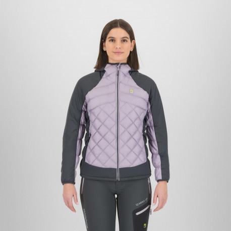 KARPOS LASTEI ACTIVE PLUS W JACKET LAVENDER/WOODL.GRAY