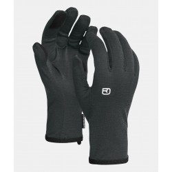 ORTOVOX 185 ROCK'N'WOOL GLOVE  LINER BLACK RAVEN