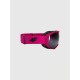 4F Occhiali da sci per bambini con rivestimento a specchio - FUXIA NEON TAGLIA UNICA