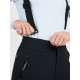 4F Pantaloni da sci da donna membrana Dermizax 20000 - nero