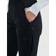 4F Pantaloni da sci da donna membrana Dermizax 20000 - nero