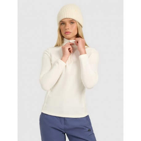 4F PILE MEZZA ZIP CREMA