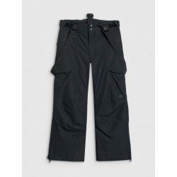 4F Pantaloni da sci per ragazzi membrana 8000 - nero