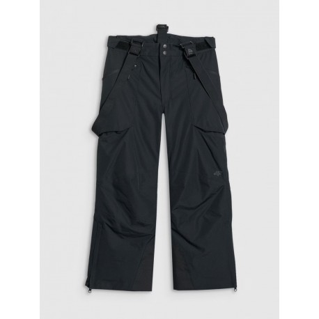 4F Pantaloni da sci per ragazzi membrana 8000 - nero