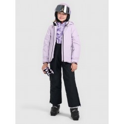 4F Pantaloni da sci per ragazze membrana 8000 - nero