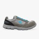 Diadora RUN TEXT LOW S1P SRC ESD CASTLEROCK/SCUBA BLUE