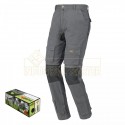ISSA PANTALONE MULTITASCA STRETCH ON GRIGIO